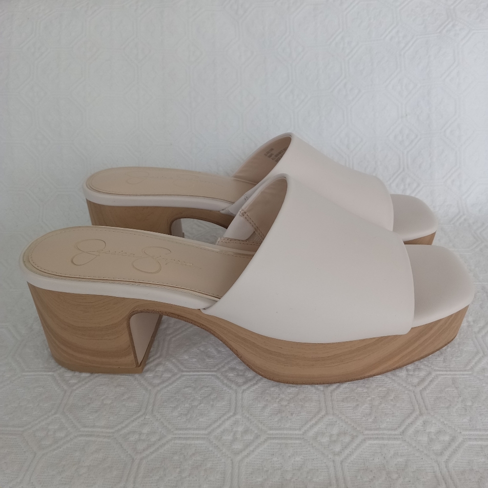 JESSICA SIMPSON Kalyani Women's Retro Slide Sandals Size 9M